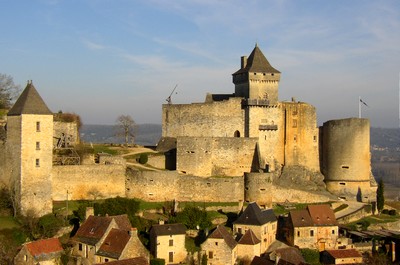 chateau de castelnaud - remparts - Le Manoir du Chambon - Dordogne Périgord